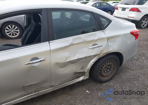 2017 Nissan Sentra Sv из США, поврежденный, VIN 3N1AB7AP4HY263289